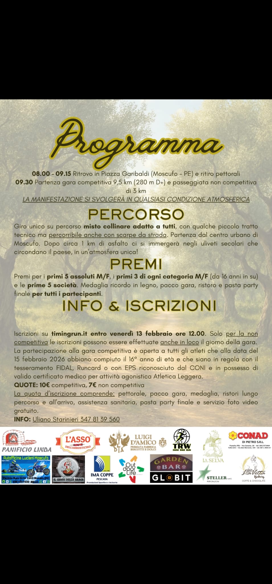 reg. tour degli ulivi